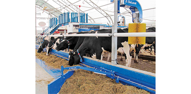 DeLaval's new FPM300 at work on a dairy
