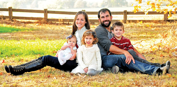 Adam Azevedo and family