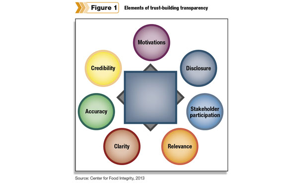 elements of trust-building transparency