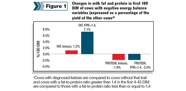 milk fat and protein changes