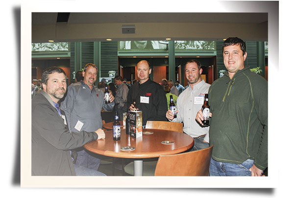 Attendees enjoyed sipping Alltech's own beverages