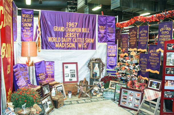 WDE 50th anniversary barn display