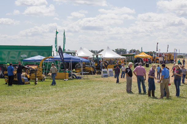Variety of companies set up booths