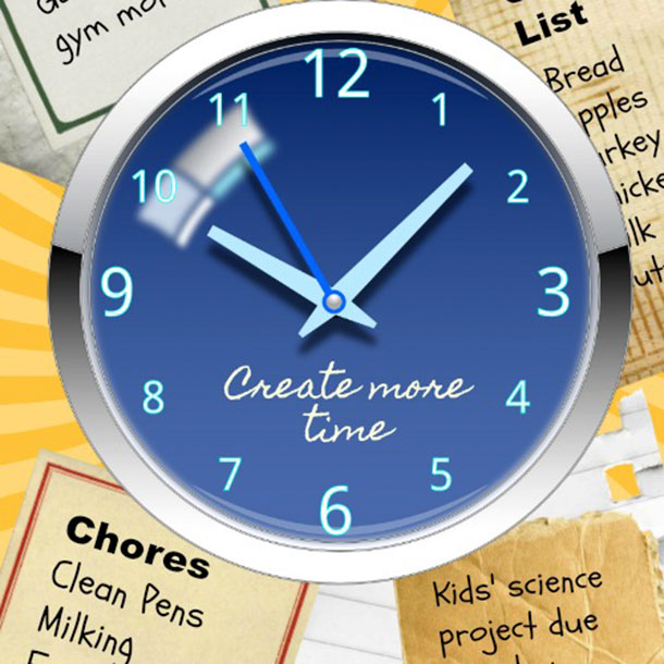 create more time graphic