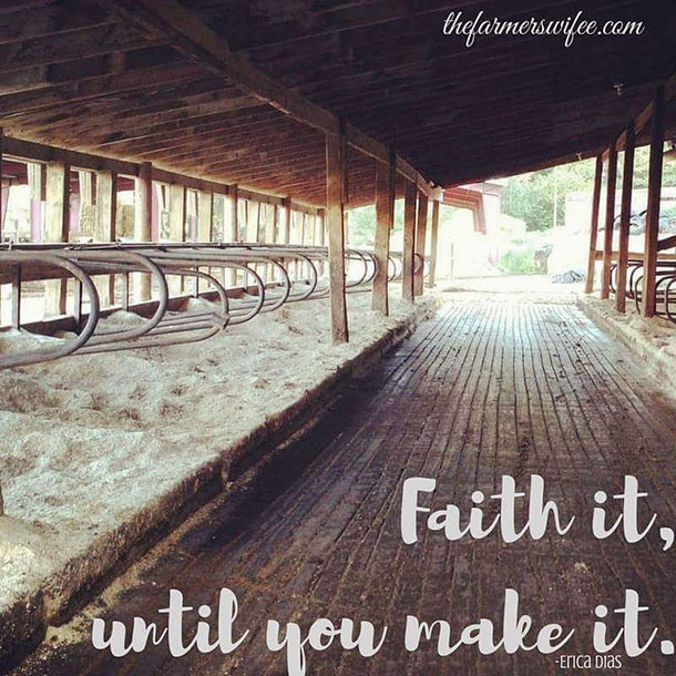 faith it until you make it