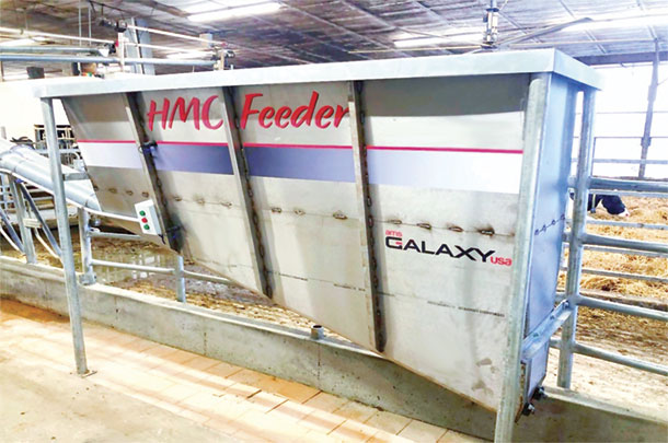 AMS Galaxy USA has engineered an automated auger feeding system